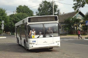 Маршрут городского автобуса продлен до Загородья