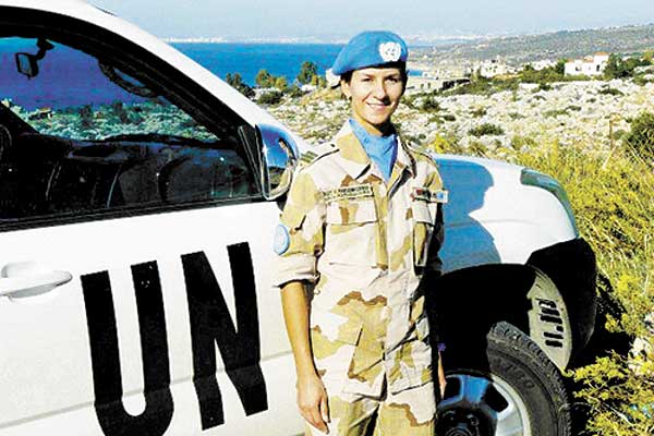 В составе миссии ООН в Ливан отправилась и девушка из Толочина