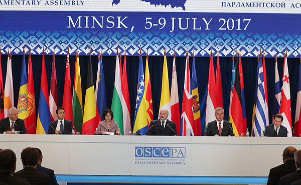 Тема недели: летняя сессия ПА ОБСЕ в Минске