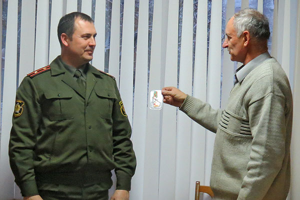 “Не пылится золото погон…”: районная организация Белорусского союза офицеров пополнила свои ряды