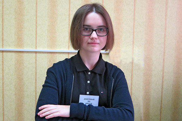 Толочинская школьница рассуждает о роли Октябрьской революции в истории Беларуси