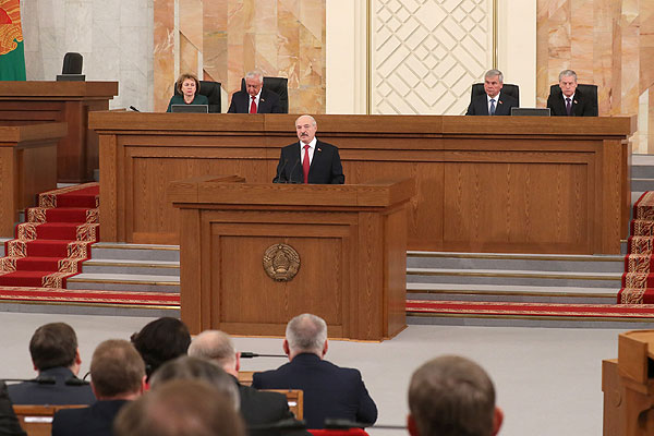 Тема недели: Послание Президента белорусскому народу и Национальному собранию