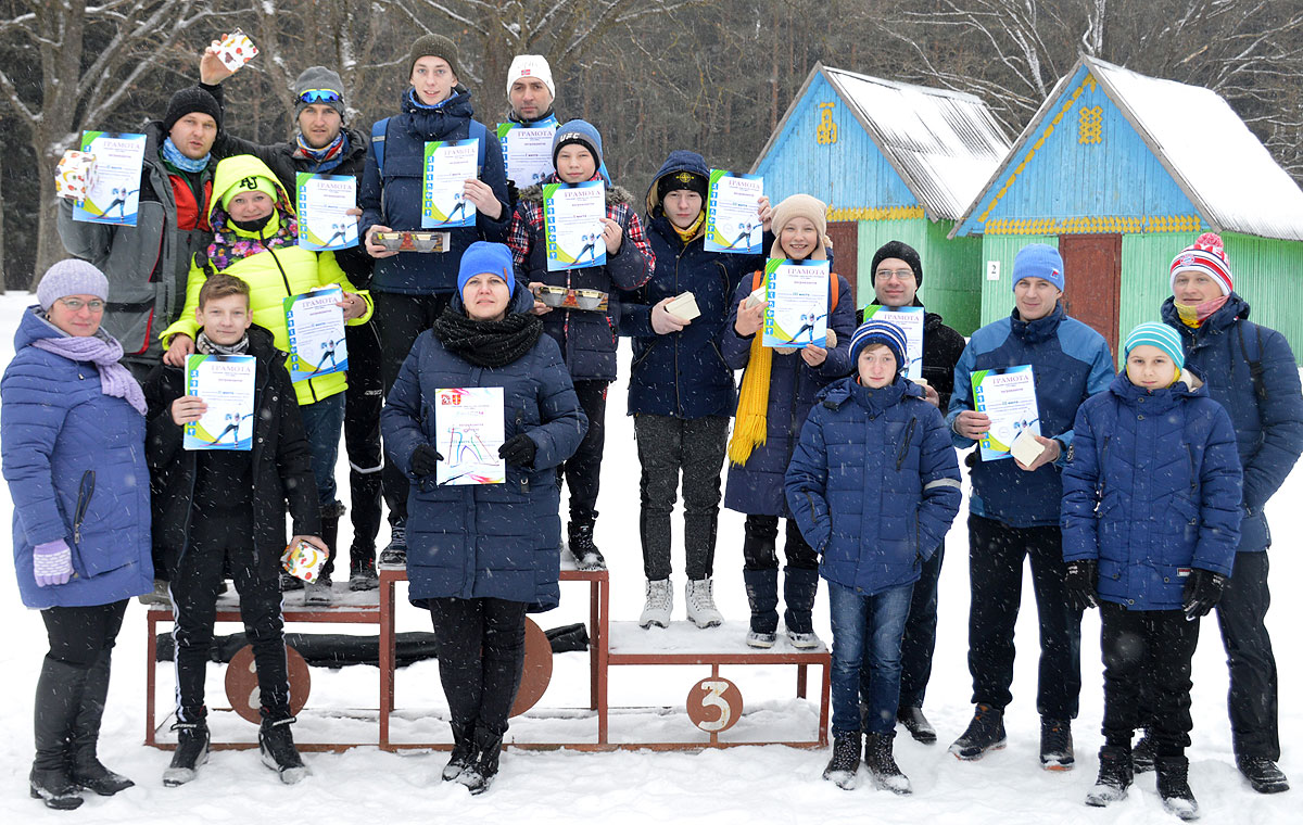 В Толочине биатлонисты открыли программу районной спартакиады среди профсоюзов (+фото)