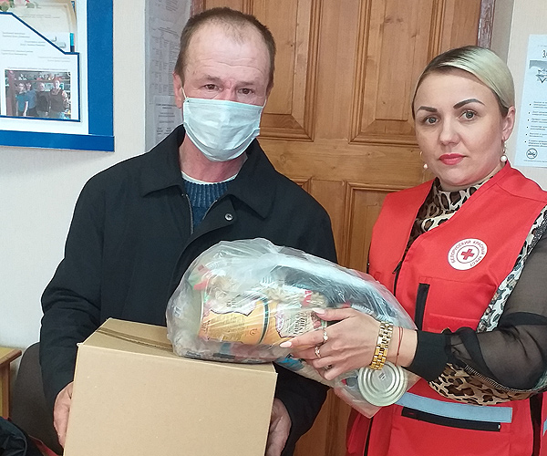 В помощь социально незащищённым слоям населения Белорусское Общество Красного Креста
