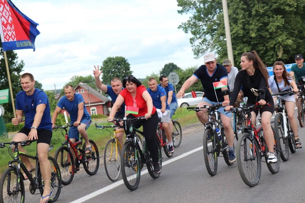 Велопробег откроет программу праздничных мероприятий в Толочине ко Дню Независимости Республики Беларусь