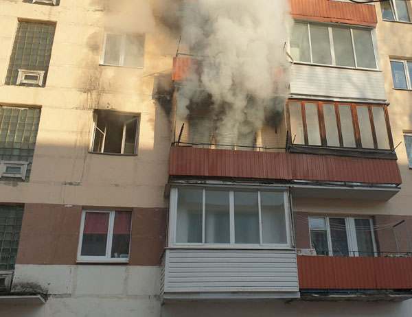 На пожаре в Коханово спасены семь человек