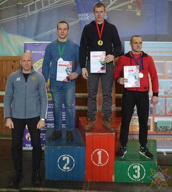 Победителем чемпионата Витебского областного управления МЧС по гиревому спорту стал толочинец
