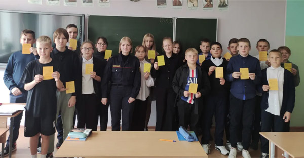 Инспектор ИДН провела беседы со школьниками в Толочине