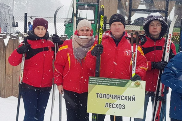 Представили Толочинского лесхоза приняли участие в областной спартакиаде работников лесного хозяйства