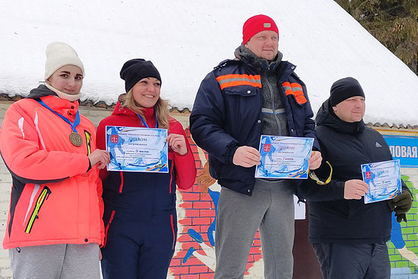 Медали в Загородье разыграли лыжники (+фото)