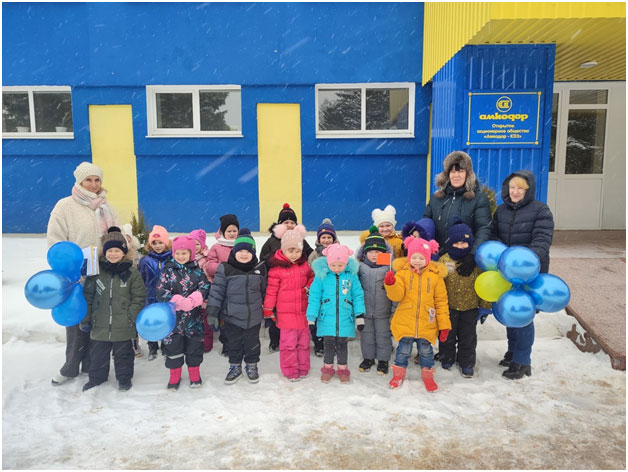 Кохановские дошкольники побывали на заводе ОАО «Амкодор-КЭЗ» (+фото)