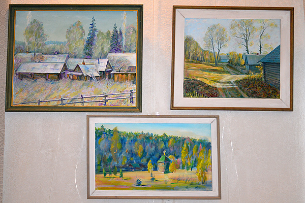 Выставка картин белорусского художника Георгия Михейчика развернута в Толочине