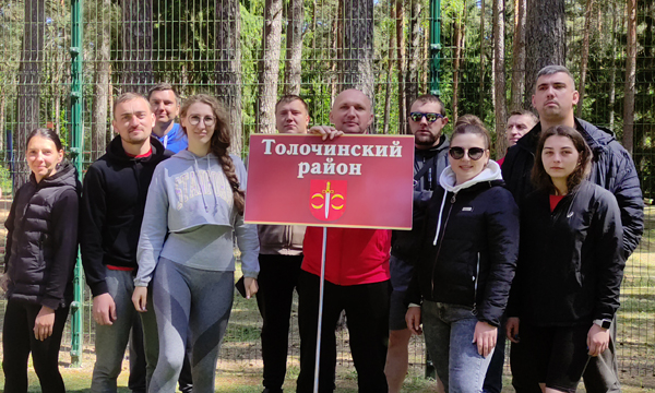 В областной спартакиаде среди сельских жителей приняла участие команда Толочинского района