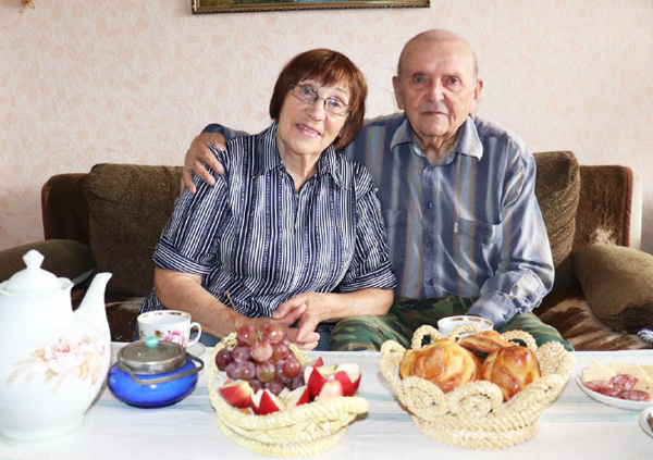 60-летие супружеской жизни отмечают Анатолий Данилович и Алла Федоровна Орловские