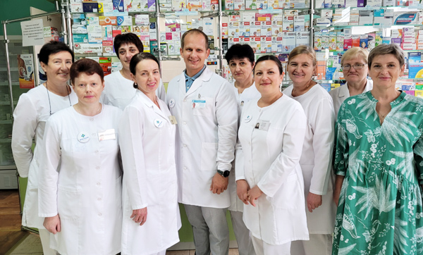 Коллектив центральной аптеки №30 Толочинского района — в числе лучших среди аптек Витебского торгово-производственного РУП «Фармация»