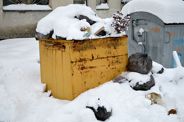 Сбор и вывоз мусора в Толочине: временные неудобства устранены