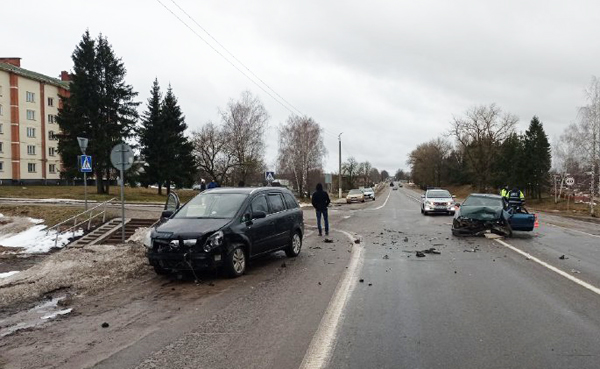 31 декабря в Толочине произошло ДТП, один водитель в реанимации
